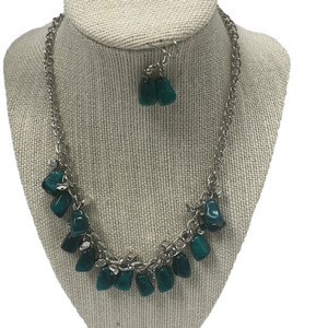 BLUE necklace set